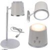 Biela stolná LED lampa 4 v 1, 6 W