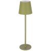 Stolná lampa 11 x 37 cm, zelená
