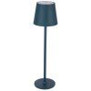 Stolná lampa 11 x 37 cm, modrá