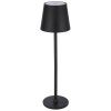 Stolná lampa 11 x 37 cm, čierna