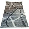 Sivý abstraktný koberec Rio 815A-D.grey-L.grey