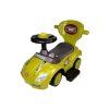 Detské odrážadlo 3v1 Mega Car s vodiacou tyčou, žlté