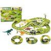 Obrovská dinosauria dráha s autíčkom a figúrkami