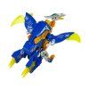 Dinobots 2v1 dinosaurus pištoľ na šípky modrý Pterosaurus so štítom