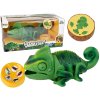 Zelený chameleón na diaľkové ovládanie 28 cm
