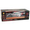 Športové auto R/C 1:8 sivo-biele