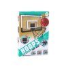 Basketbalový kôš s elektronickým počítadlom bodov a zvukmi