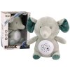 Spiaci sloník Medvedík Melodies Lights Star Projector Grey