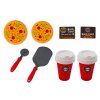 Súprava obchod pizza kávovar nápoje pokladňa
