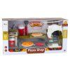 Súprava obchod pizza kávovar nápoje pokladňa