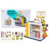 Supermarket set Pokladňa Skener Svetlá a zvuky