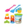 Súprava hračiek na piesok Vedierko Mlynček na zalievanie Formičky Farebné