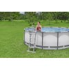 Záhradný okrúhly rámový bazén 427 x 122 cm