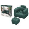 Nafukovacie kreslo tmavé Bestway 75137