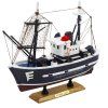 Zberateľský dekoratívny model rybárskej lode Flying Lady 24x23 cm