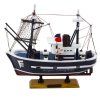 Zberateľský dekoratívny model rybárskej lode Flying Lady 24x23 cm