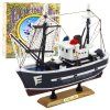 Zberateľský dekoratívny model rybárskej lode Flying Lady 24x23 cm
