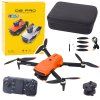 Dron D6 PRO, duálna HD kamera, LED svetlá, oranžový