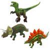 Sada figúrok dinosaury pohyblivé nohy a čeľuste 6 ks