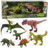 Sada figúrok dinosaury pohyblivé nohy a čeľuste 6 ks