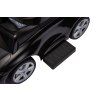 Detské odrážadlo s vodiacou tyčou Mercedes 3v1, čierne