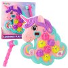 Arkádová hra Whac A Mole Unicorn Farebné svetlá Zvuky