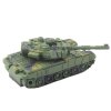 T90 diaľkovo ovládaný RC vojenský tank Svetlá Zvuky Zelená 1:18