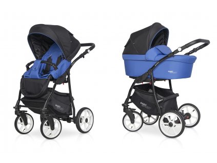 Kočárek Riko Basic Sport Racing Blue