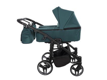968443 kocarek pro dvojcata junama duo 78cm zelena