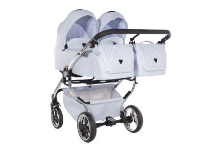 968452 3 kocarek pro dvojcata junama duo 78cm eco modra