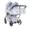 Kočárek pro dvojčata Junama DUO 78cm ECO