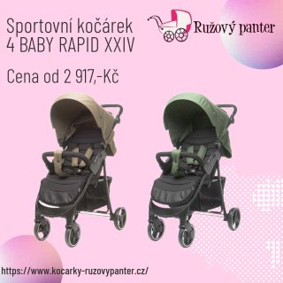 Připravte se na jaro a léto se sportovní kočárek 4 BABY RAPID XXIV ! 🤩...