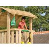 Dětské hřiště Jungle Shelter kompletní sestava včetně skluzavky 03