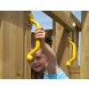Dětské hřiště Jungle Totem kompletní sestava včetně skluzavky 08