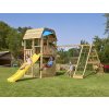 Hřiště Jungle Barn s modulem Climb frame 2.0 kompletní sestava včetně skluzavky