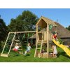 Hřiště Jungle Club s modulem Climb Frame 2.0 kompletní sestava včetně skluzavky 03