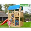 Hřiště Jungle Farm s domečkem Playhouse kompletní sestava včetně skluzavky