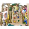 Hřiště Jungle Palace s houpačkami 2 Swing Frame 2.0 kompletní sestava včetně skluzavky 03