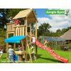 Hřiště Jungle Palace s modulem MiniMarket kompletní sestava včetně skluzavky