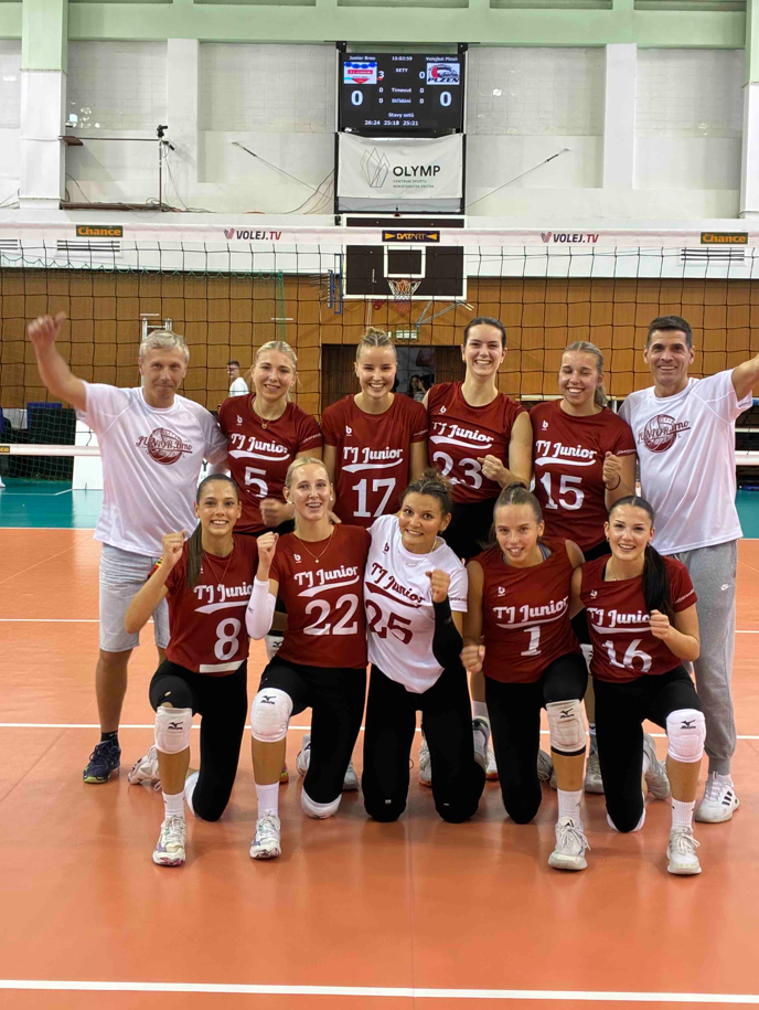 U22 zahájila extraligu na Olympu. Výhra nad Plzní znamenala postup do druhé trojice
