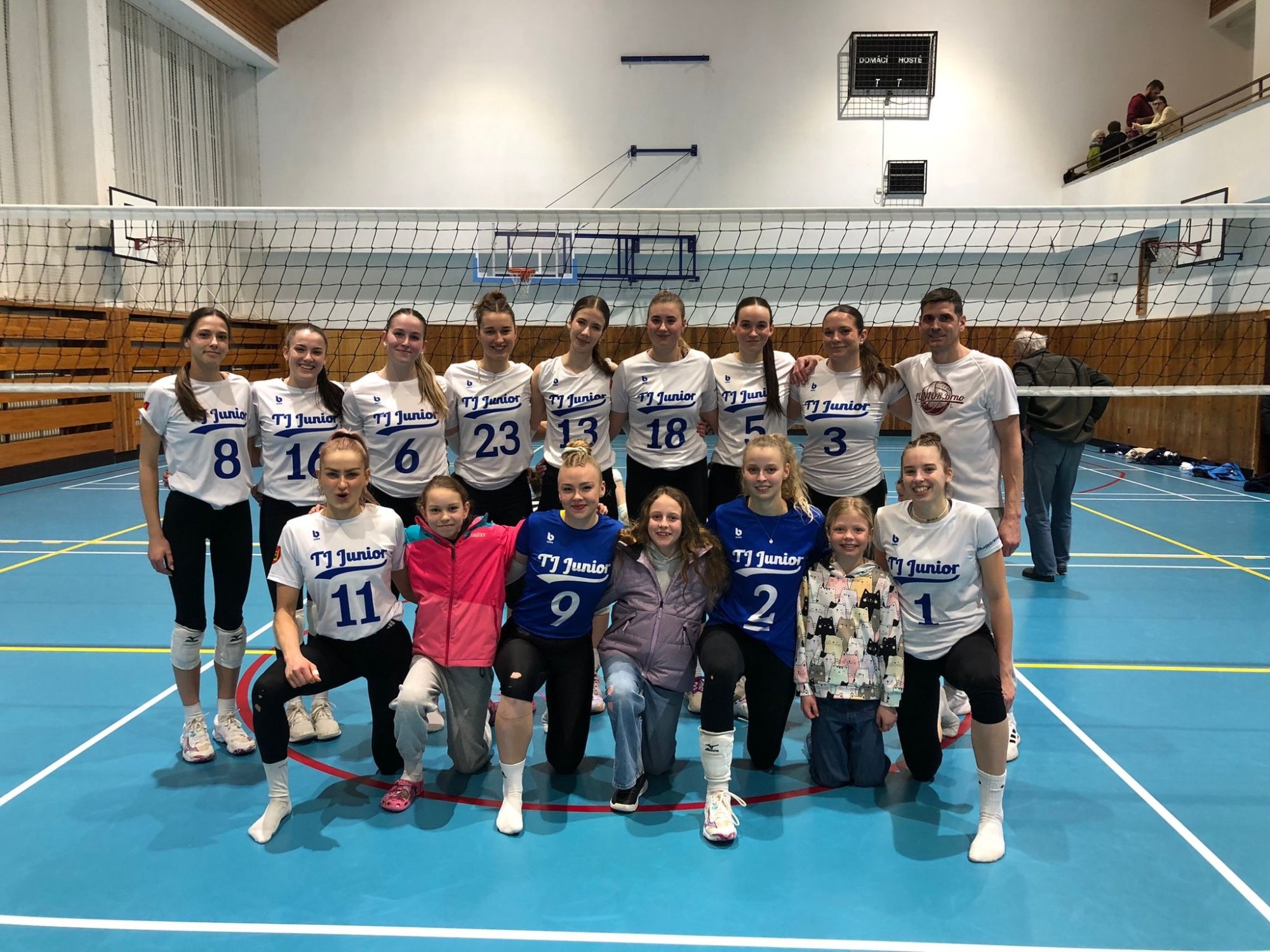 Premiérová sezona v 1. lize žen: Junior Brno skončil pátý
