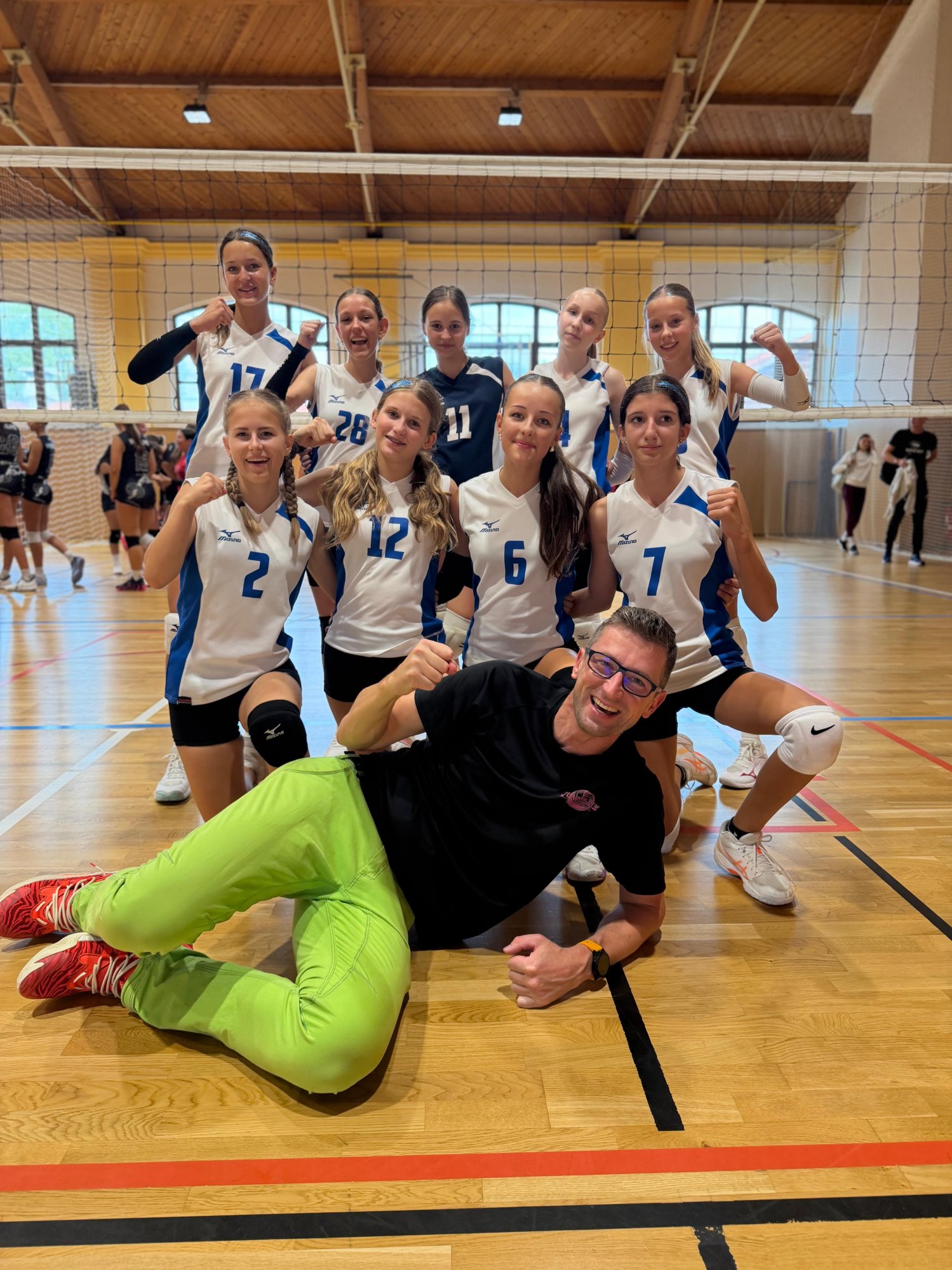U16A zvládla kvalifikační víkend. V sobotu první, v neděli druhá
