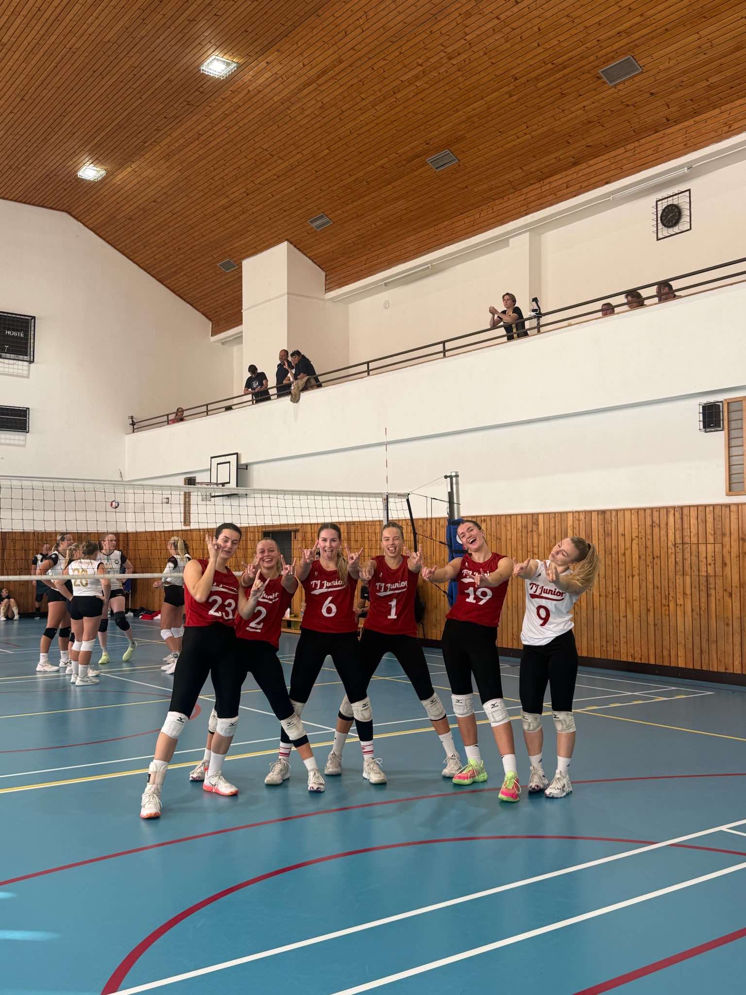 Ženy Junioru Brno po utkání 1. ligy proti Hronovu