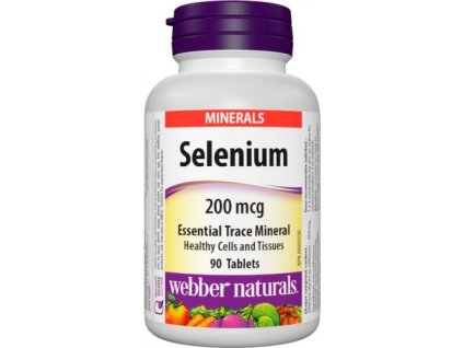 Webber Naturals Selenium 200 mcg 90 tbl
