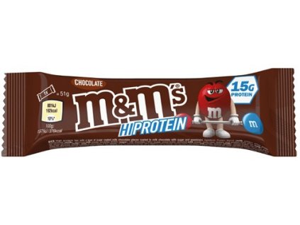 Mars M&M's HiProtein Bar 51 g (Příchuť čokoláda)