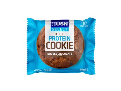 USN Protein Cookie 60 g (Příchuť dvojitá čokoláda)