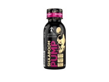 Kevin Levrone Shaaboom Pump Juice Shot 120 ml (Příchuť pomeranč-višeň)