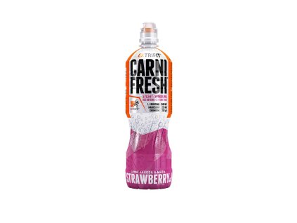 Extrifit Carnifresh Sparkling Caffeine free 850 ml (Příchuť jahoda-máta)