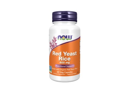 NOW Foods Red Yeast Rice 600 mg 60 cps