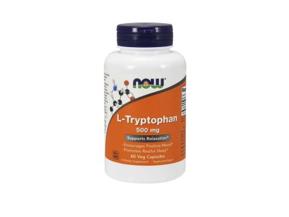 NOW Foods L-Tryptophan 500 mg 60 cps